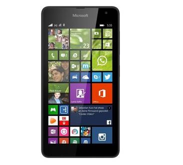 Smartphone Microsoft Lumia 535 in Schwarz als neuwertige B-Ware nur 62,07 Euro inkl. Versand.
