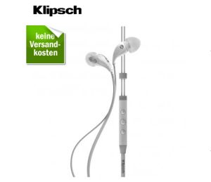 Klipsch Image X7i  In-Ear-Kopfhörer für nur 44,- Euro (Vergleich: 75,- Euro)