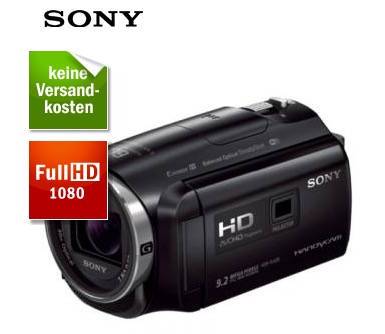 Sony HDR-PJ620B Full-HD-Camcorder für nur 369,- Euro inkl. Versand!