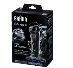 BRAUN Series 5 5040S Wet&Dry, Herrenrasierer, Akkubetrieb, Schwarz für nur 88,99 inkl. Versand