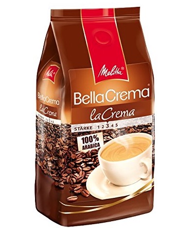 MELITTA Bella Crema La Crema Kaffeebohnen 1kg nur 7,77 Euro inkl. Versand