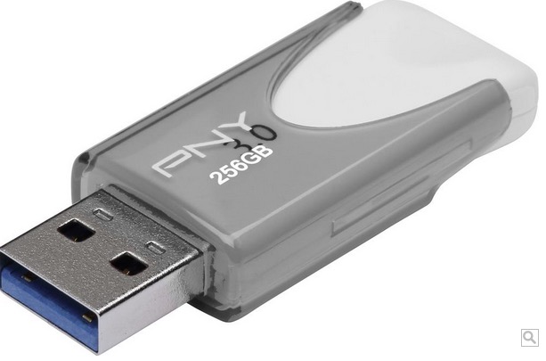 USB-Stick 256 GB PNY Attaché 4 Grau FD256ATT430-EF USB 3.0 für nur 58,50 Euro inkl. Versand