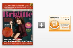 Jahresabo der Frauenzeitschrift “Brigitte” für effektiv 4,50 Euro!