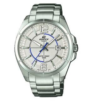 Schnell! Casio Herren-Armbanduhr XL Edifice Analog Quarz Edelstahl EFR-101D-7AVUEF für 38,45 Euro!