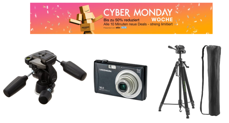 Alle Amazon Cyber Monday Deals aus der Kategorie Kamera in der Übersicht!