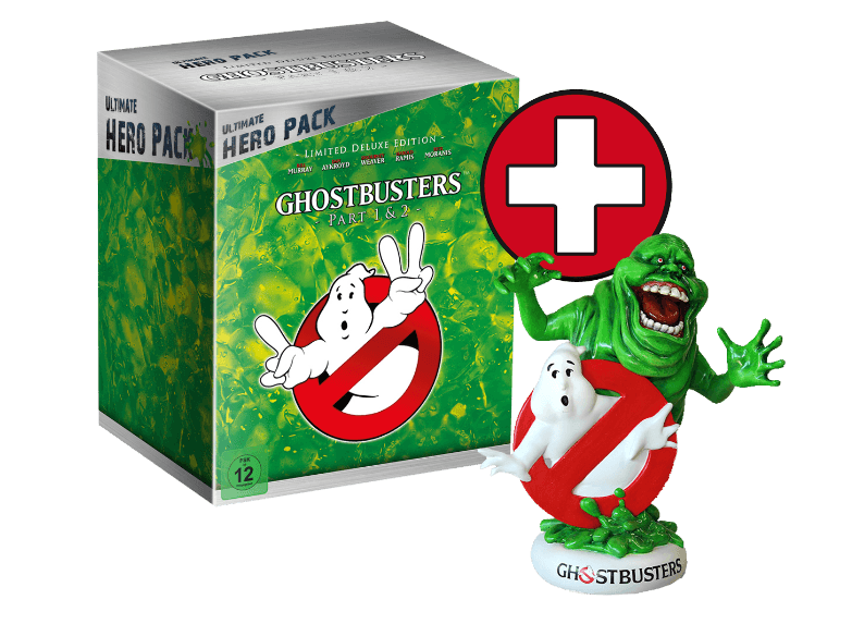Ghostbusters I + II als Ultimate Hero Pack [Blu-ray] inklusive 19cm Figur für nur 29,99 Euro inkl. Versand