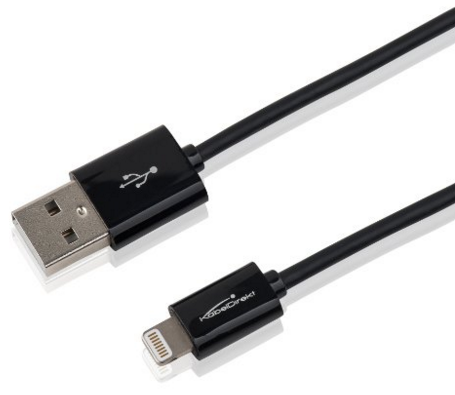 Apple-zertifiziertes KabelDirekt USB Lightning-Kabel 1m für nur 2,49 Euro inkl. Primeversand