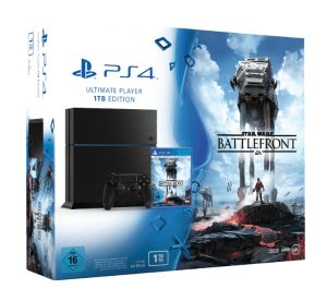 PlayStation 4 Ultimate Player Edition mit 1 TB inkl. Star Wars Battlefront für 369,- Euro inkl. Versand!