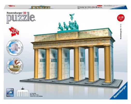 Schnell! Ravensburger 12551 – Brandenburger Tor-Berlin 3D Puzzle für nur 19,99 Euro inkl. Versand