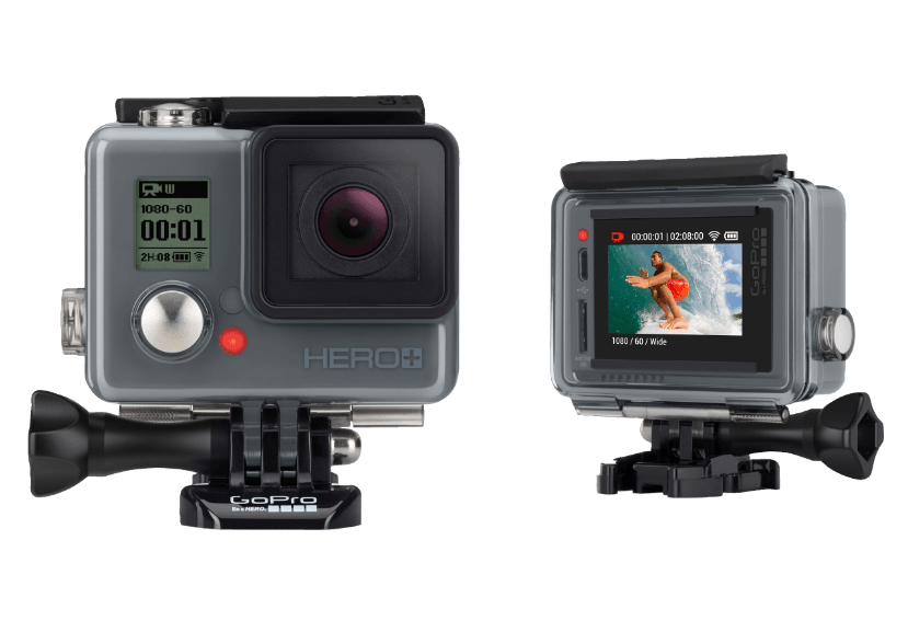 GOPRO Hero+ LCD Actioncam (Wasserdicht bis 40 m, WLAN) für 222,- Euro