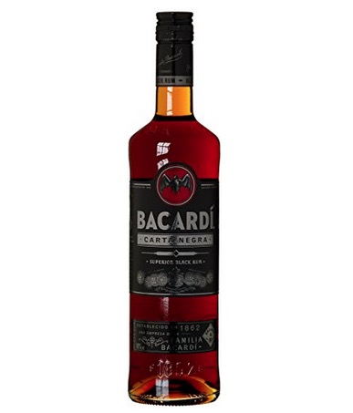 Blitzangebot! Bacardi Carta Negra Rum (1x 0,7 Liter) nur 8,37 Euro durch 25% Gutschein