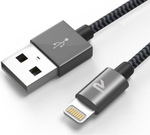 Rampow 2m Nylon Lightning zu USB Kabel [Apple MFi zertfiziert] mit lebenslanger Garantie für nur 8,63 Euro inkl. Primeversand