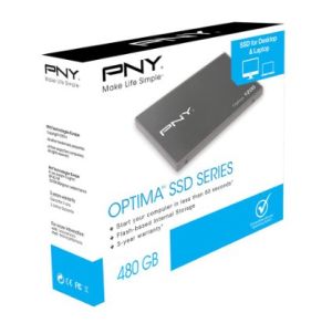 PNY OP­TI­MA So­lid-Sta­te-Disk mit 480GB für 138,43 Euro bei Amazon.fr!