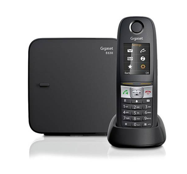 B-Ware! Gigaset E630A, DECT Schnurlostelefon, mit Anrufbeantworter, IP65 zertifiziert, stoßfest, staubdicht, Schwarz für nur 59,95 Euro inkl. Versand