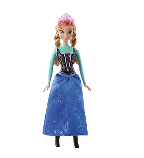 Disney Die Eiskönigin Mädchen Märchenglanz Prinzessin Anna – blau für nur 9,99 Euro bei Prime inkl. Versand