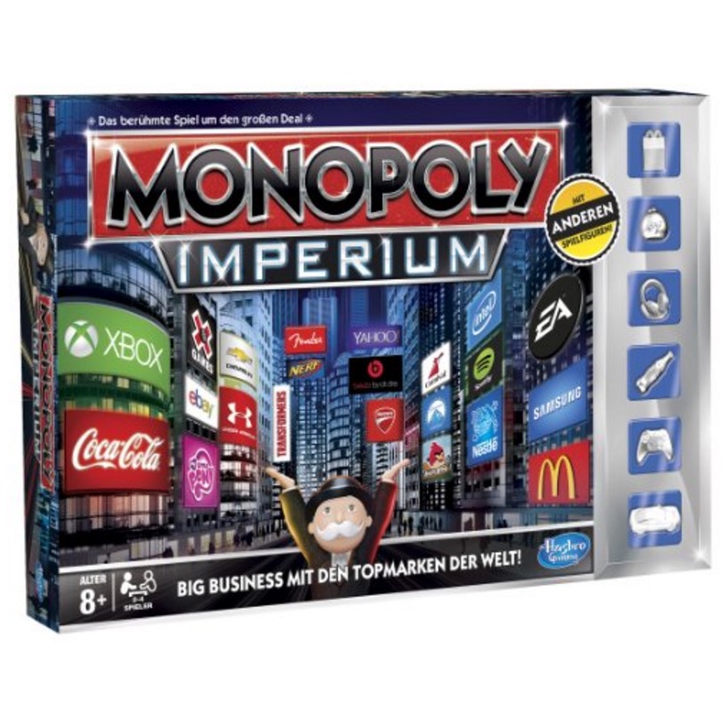 Hasbro Monopoly Imperium – Edition 2014 für nur 13,45 Euro inkl. Versand