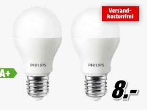LED-Birnen Sale bei Mediamarkt – z.B. Philips und Müller-Licht