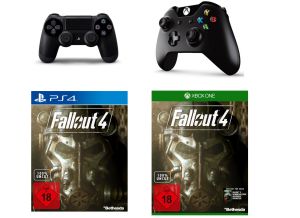 Nur bis 9 Uhr! Fallout 4 + Xbox One Controller oder Playstation DualShock 4 Controller je nur 79,98 Euro inkl. Versand!