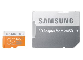 Amazon zieht mit! Samsung EVO microSDHC 32GB Speicherkarte MB-MP32DA für 8,- Euro!