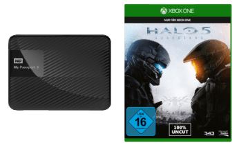Externe Festplatte WD My Passport X 2TB + Halo 5 – Guardians für Xbox One nur 99,- Euro!