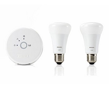 Philips Hue 2 LED-Glühlampen mit E27 Fassung inkl. der alten Hue Bridge nur 49,18 Euro inkl. Versand