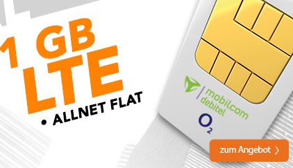 Tipp! O2 Comfort Allnet (Mobilcom-Debitel) nur 6,99 Euro monatlich – statt normal 19,99 Euro