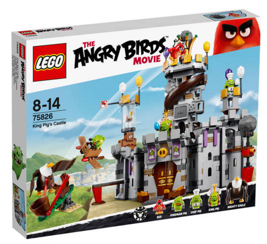 LEGO Angry Birds King Pigs Castle 75826 für nur 48,94 Euro inkl. Versand