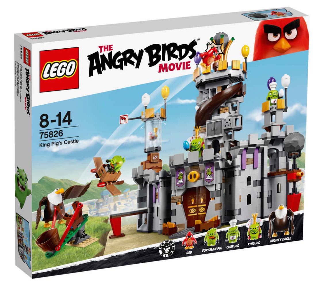 LEGO Angry Birds King Pigs Castle 75826