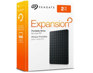 Externe Festplatte Seagate Expansion Portable Drive mit 2TB für 69,- Euro