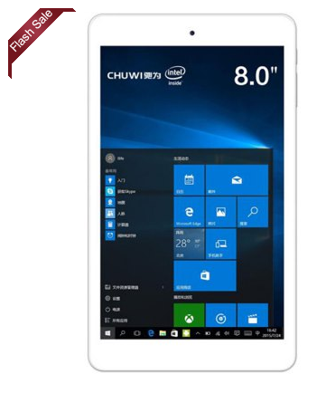 Wieder da: Chuwi HI8 Pro 8″ Tablet mit Android/Windows Dual-Boot und FullHD Display für 76,43 Euro