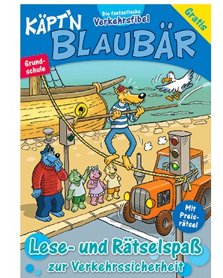 Käpt’n Blaubär: Die fantastische Verkehrsfibel (Grundschule) vollkommen gratis – maximal 25 Stück