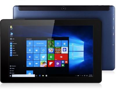 Cube iWork 10 Flagship Tablet PC mit Windows 10 + Android 5.1 (4GB RAM, 64GB Speicher) für 132,25 Euro