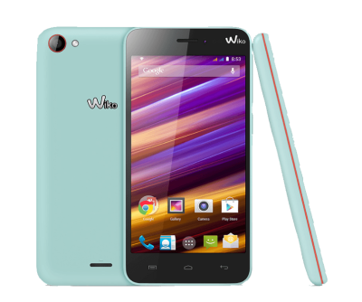 Wiko Jimmy 4GB Dual-SIM Android Smartphone in blau/orange für 49,- Euro inkl. Versand!
