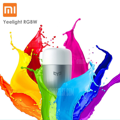 Abgelaufen! Per App steuerbares Xiaomi Yeelight mit E27-Fassung und RGB-Farbwechsel nur 9,59 Euro