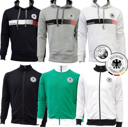 DFB Kapuzenpullover oder Trikotjacken für den Herren nur 24,95 Euro inkl. Versand