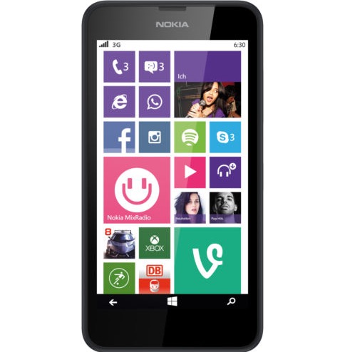Nokia Lumia 630 Smartphone in Schwarz “leichte Gebrauchspuren” nur 39,90 Euro