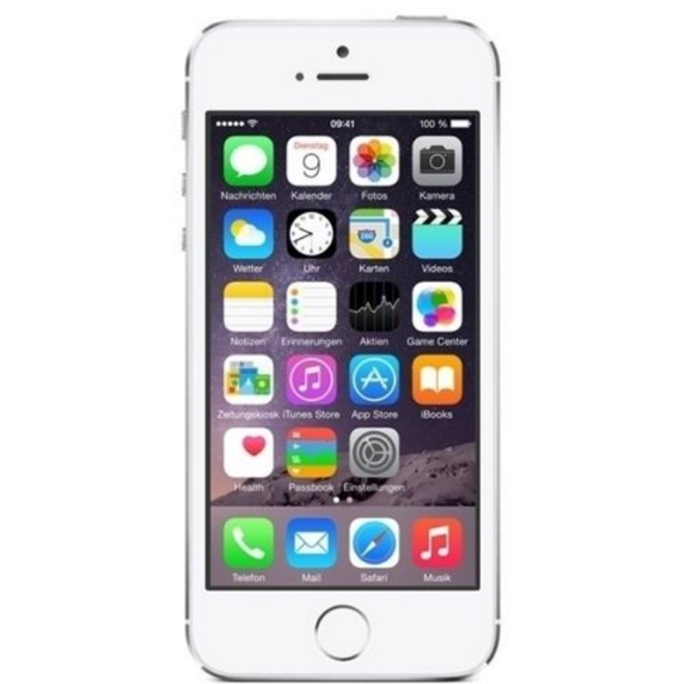 Apple iPhone 5S 32GB “Leichte Gebrauchsspuren” ohne SIM-Lock in Silver nur 249,90 Euro inkl. Versand