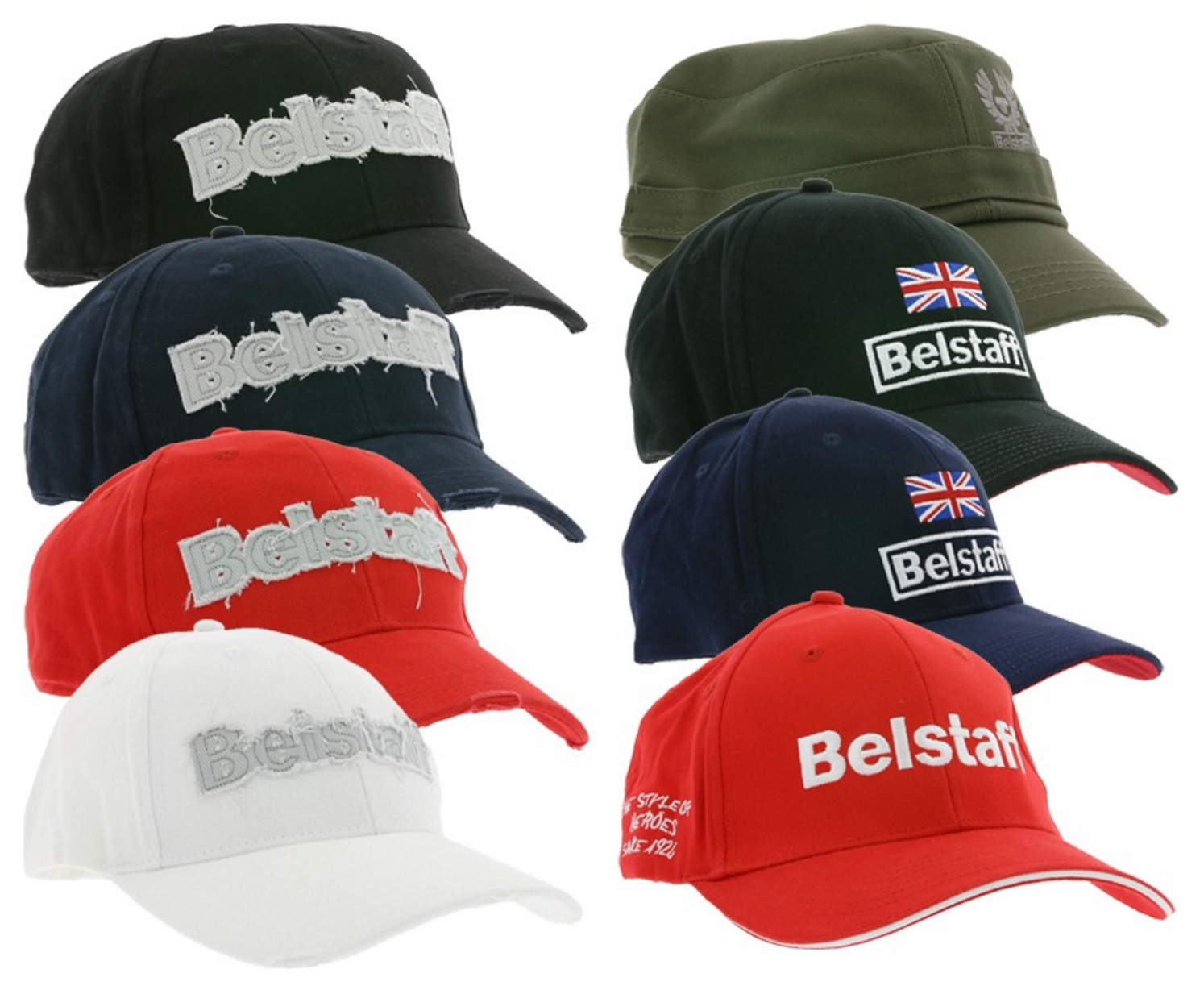 Viele verschiedene Basecaps von Belstaff für je nur 9,46 Euro inkl. Versand!