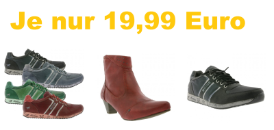 Verschiedene Mustang Sneakers und Schuhe für je 19,99 Euro + Jeans für 27,47 Euro bei Outlet46