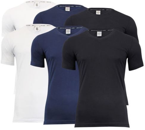 4er Pack Pierre Cardin T-Shirts Rundhals oder V-Neck in verschiedenen Farben für nur 17,99 Euro inkl. Versand
