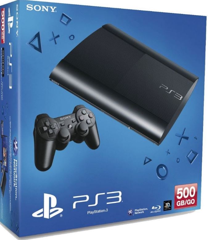 (Generalüberholt) Sony Playstation 3 Super Slim 500 GB + Dual Shock 3 Controller für nur 99,90 Euro inkl. Versand