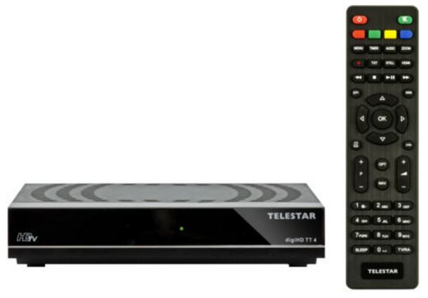 Telestar digiHD TT4 DVB-T2 HD Receiver (HDTV, HDMI, DLNA, LAN, USB, Internetradio) für nur 49,90 Euro inkl. Versand