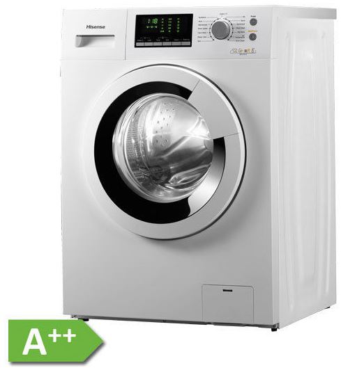 Hisense WFU 6012 WE Slim Waschmaschine (Energieeffizienzkl. A++) für nur 199,90 Euro inkl. Versand