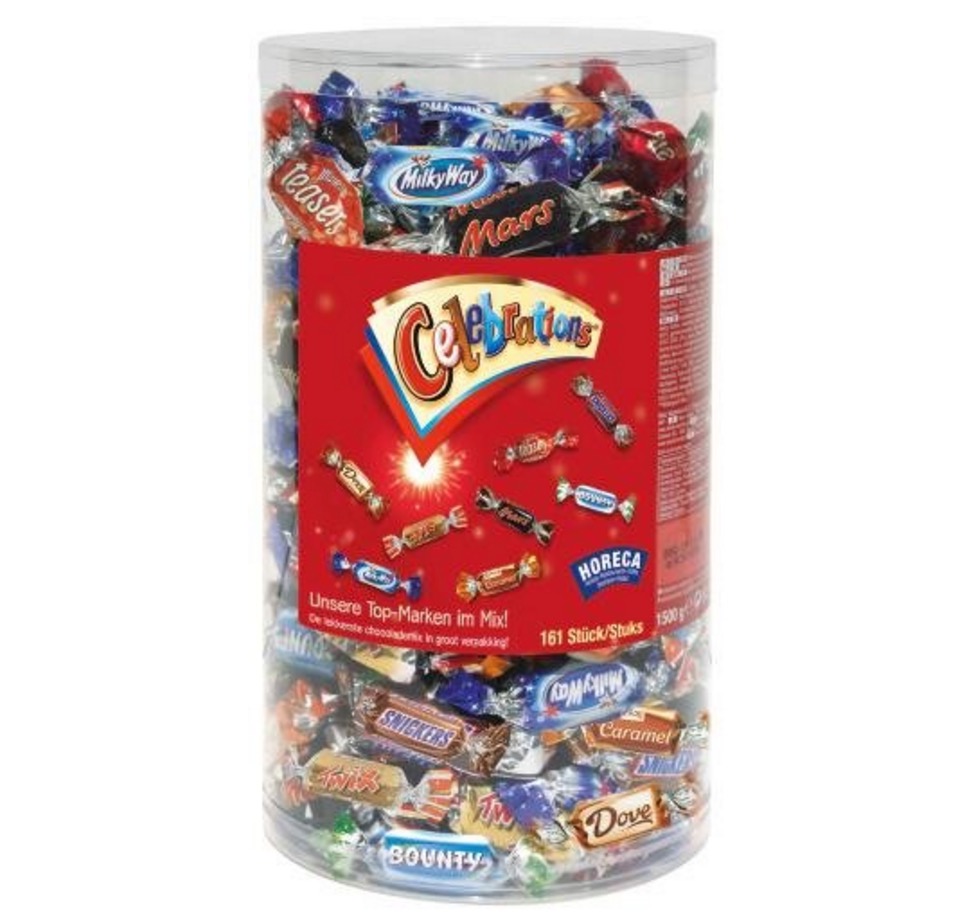 Amazon Tagesangebot! 1,5kg Celebrations Box nur 13,99 Euro inkl. Primeversand