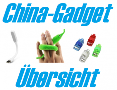 Die Snipz.de China-Gadget Übersicht mit den aktuellsten China-Gadgets