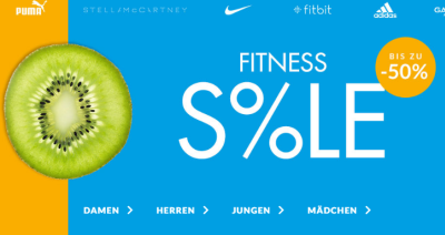 Bis zu -30% auf Fitnessbekleidung und Activity Tracker bei Engelhorn!