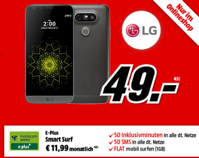 Knaller! LG G5 Titan Smartphone dank Schubladenvertrag für effektiv 376,75 Euro