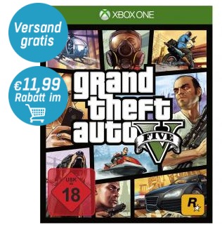 GTA 5 – Grand Theft Auto V [Xbox One] für nur 23,- Euro (Vergleich 38,99) – und vieles mehr