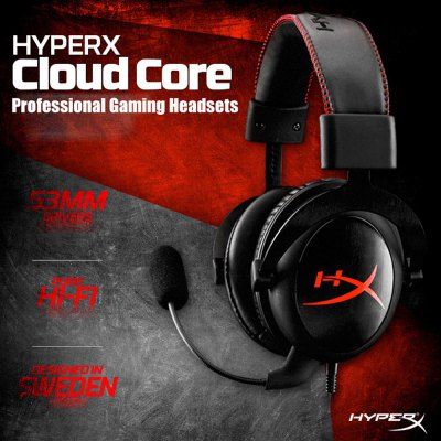 Schnell sein! Kingston HyperX Cloud Core Gaming Headset für 48,48 Euro