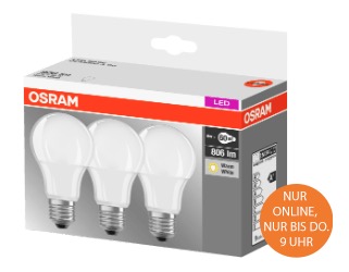 OSRAM CLA 60 3-tlg. LED Leuchtmittel
